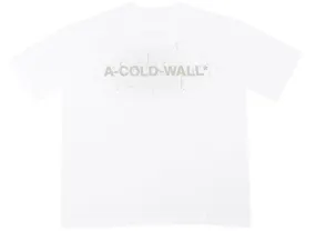 A-COLD-WALL* Knitted Logo S/S Tee in White