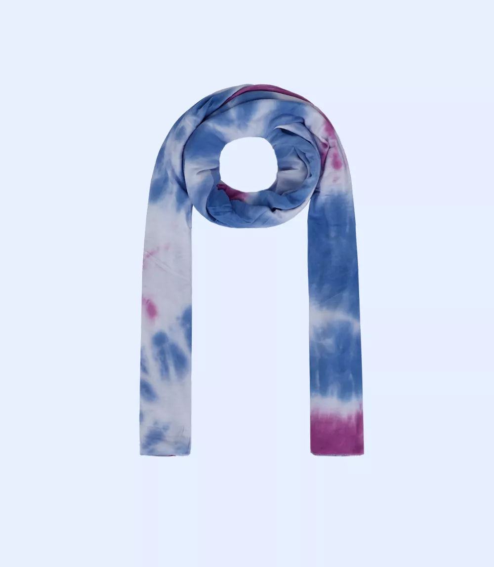 A4957-BLUE-Scarf For Women