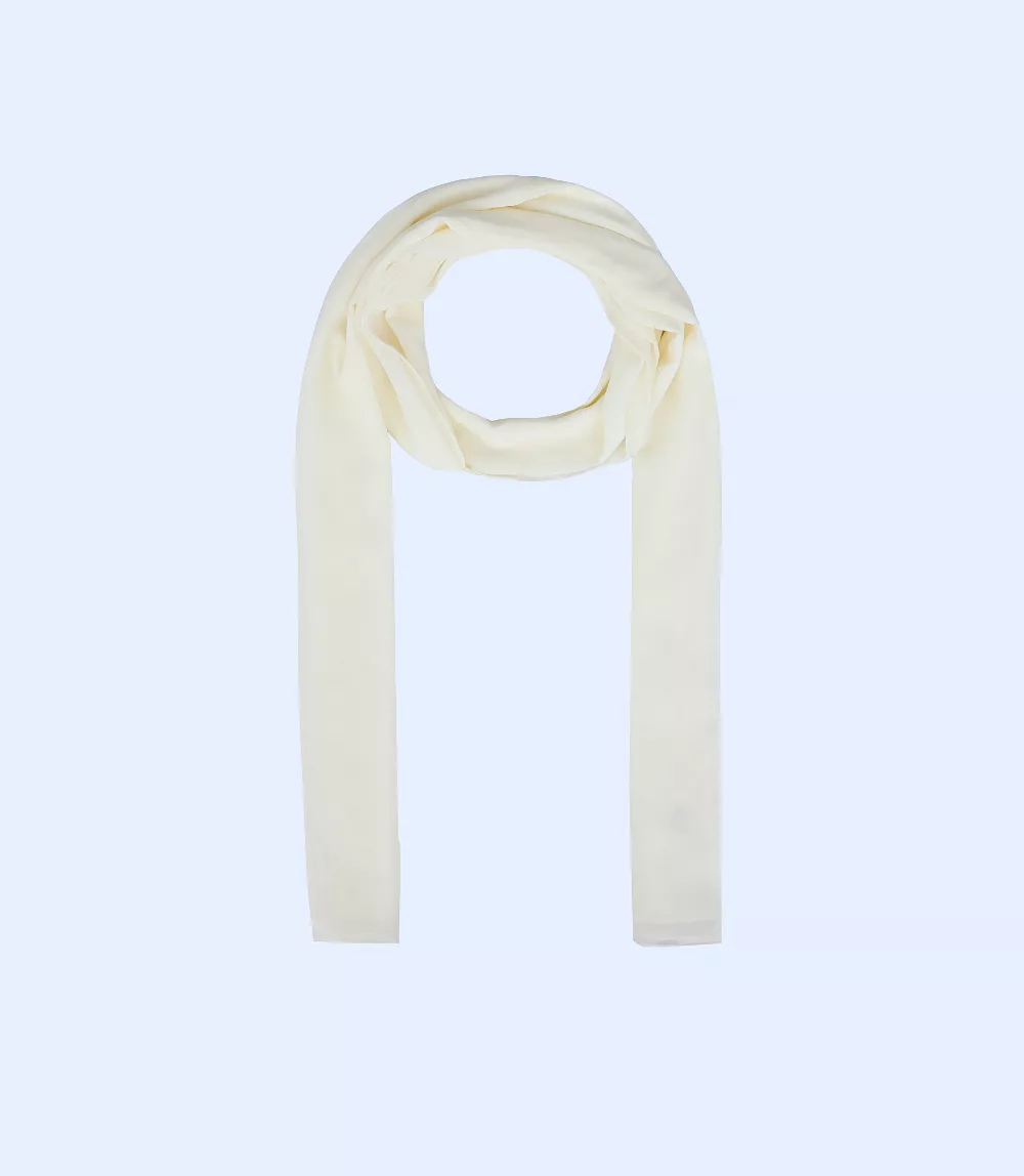 A4964-OFF-WHITE-Scarf For Women