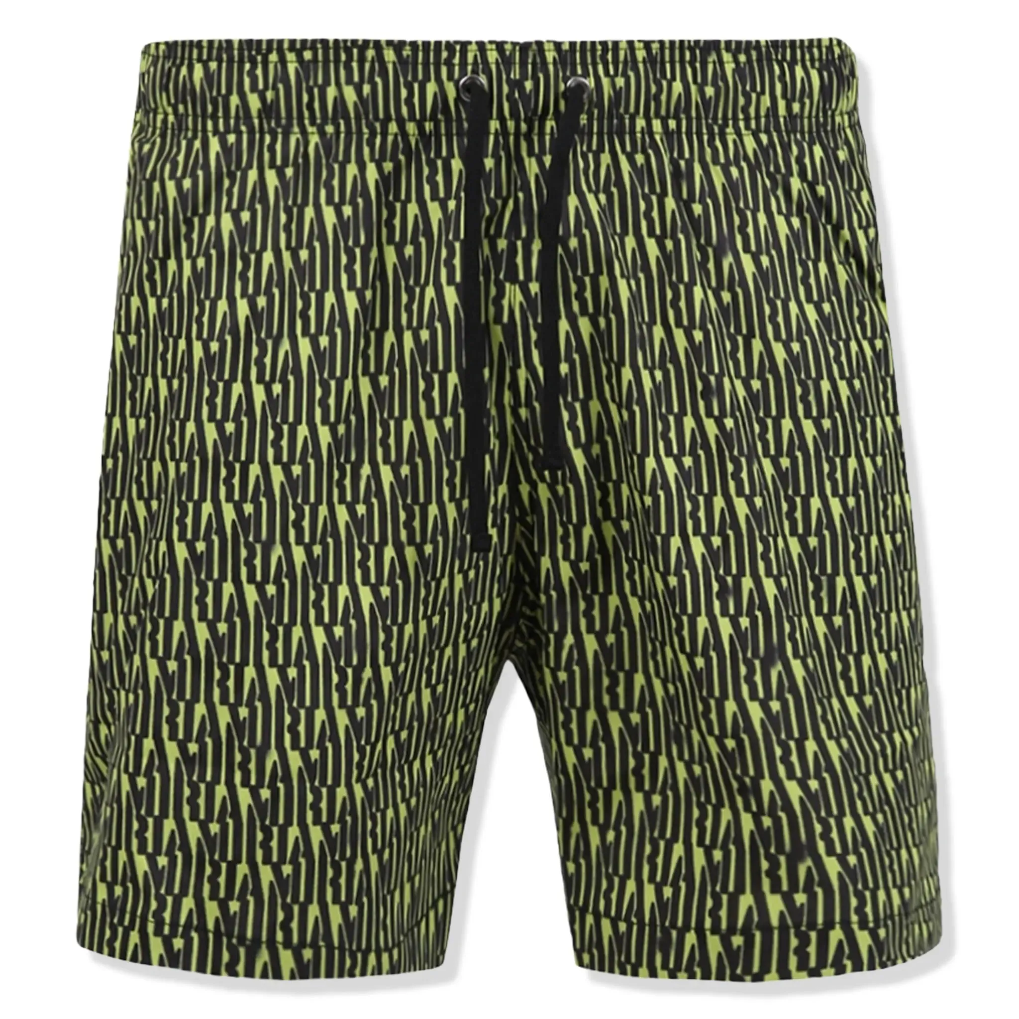 Amiri All Over Green Swim Shorts