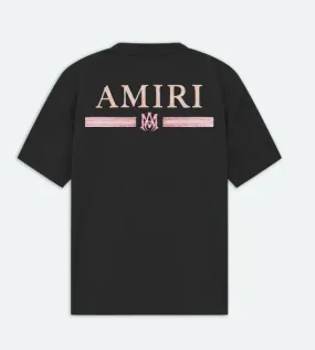 AMIRI  |Street Style Plain Cotton Short Sleeves Logo T-Shirts