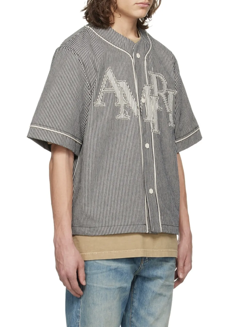 AMIRI  |Street Style Short Sleeves Shirts