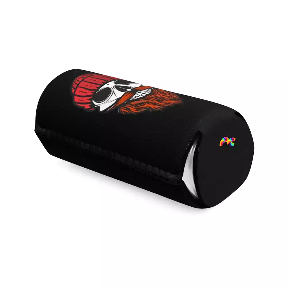 Beard and Beanie Slim Can Cooler