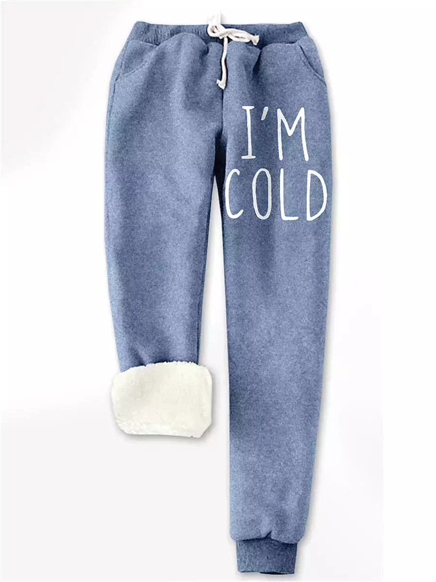 Blue Women's Cozy Fleece Pajama Ensemble