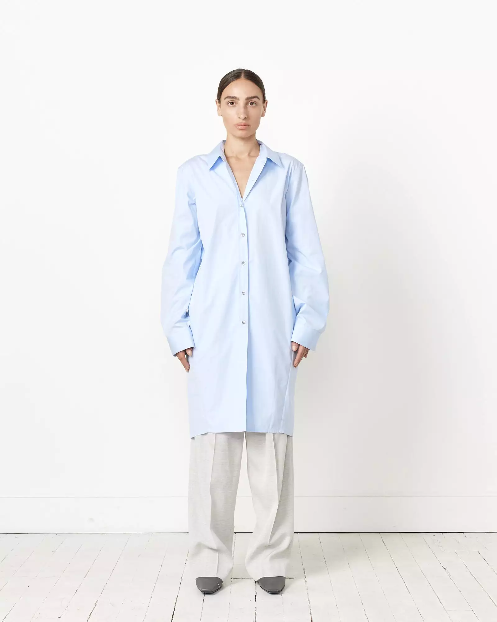 Calbero Shirt in Light Blue