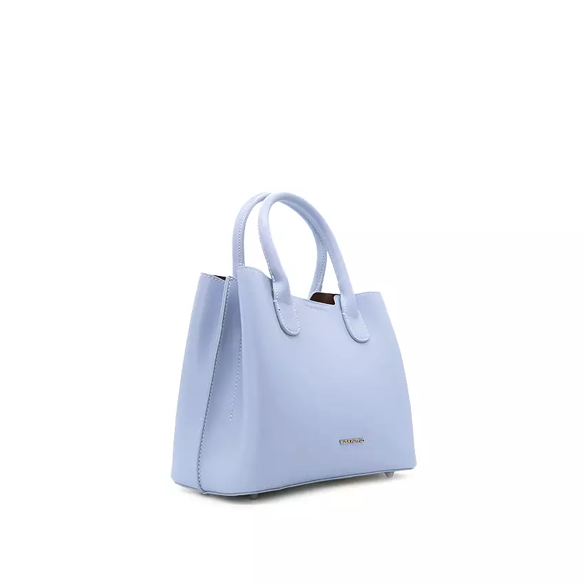 Carby Satchel (M) Women's Bag - Light Blue