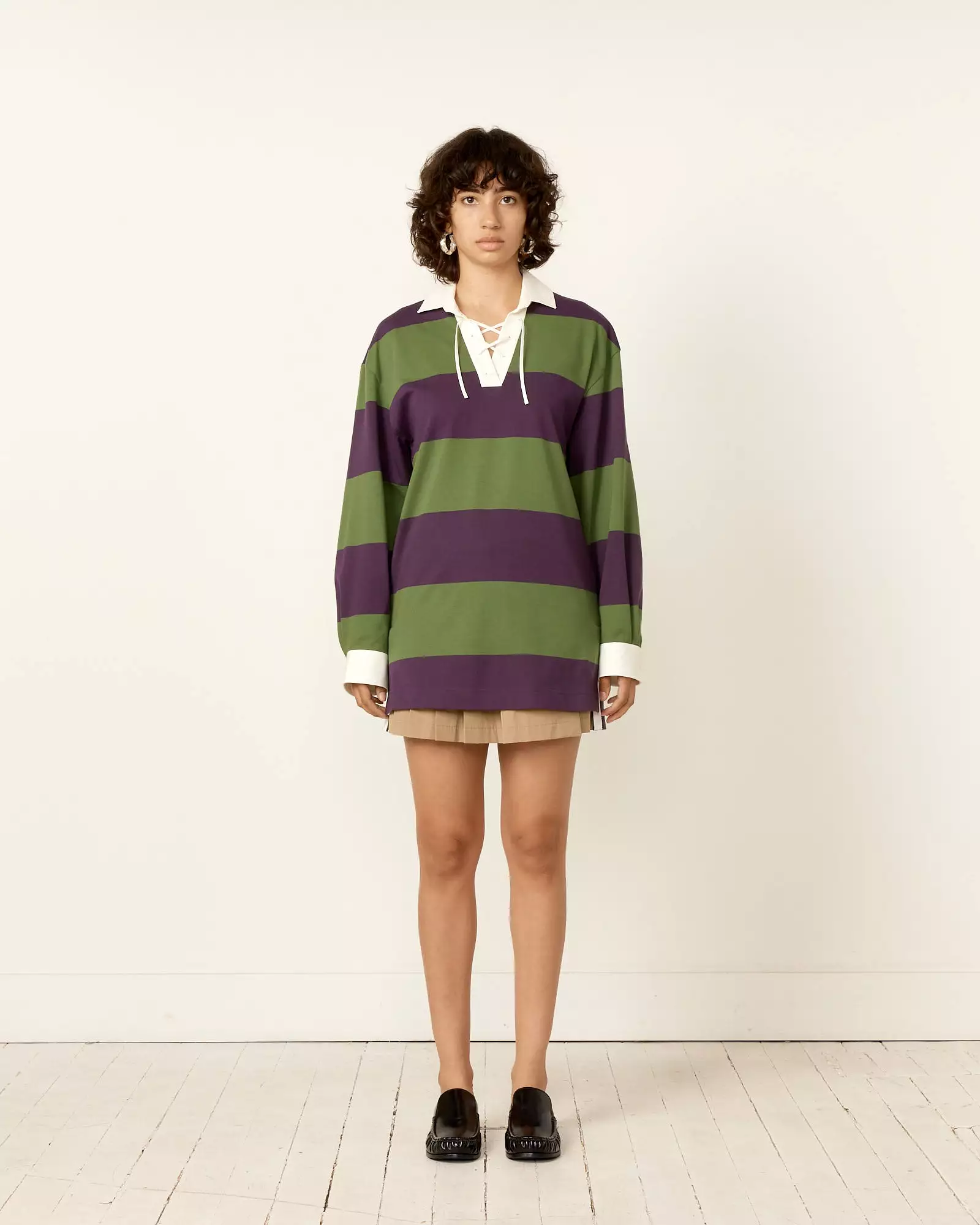 Chu Striped Rugby Shirt