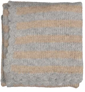 CJ27048 Blanket-Beige/Grey