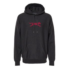 Crimson Wolf Hoodie