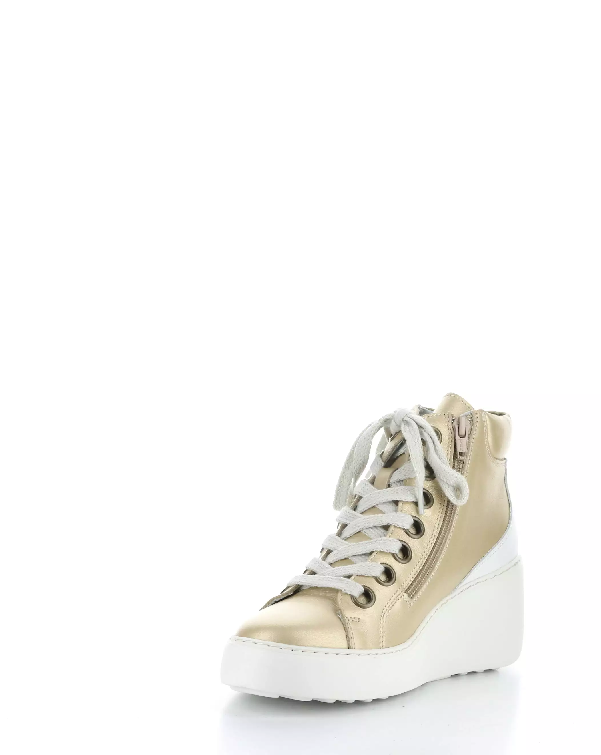 DICE468FLY 007 GOLD Hi-Top Shoes