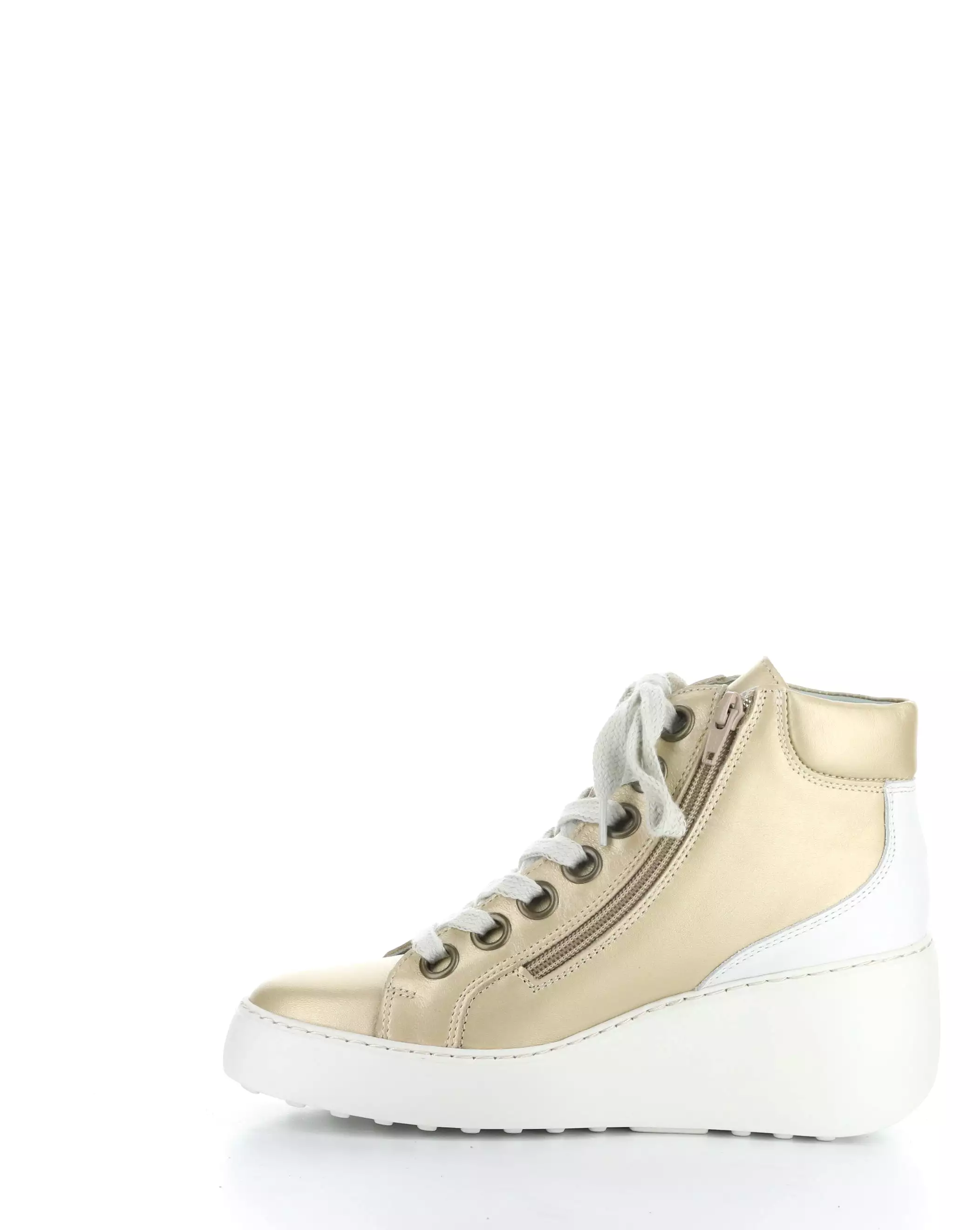 DICE468FLY 007 GOLD Hi-Top Shoes