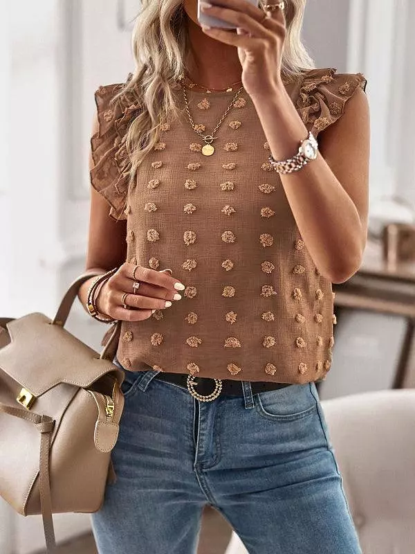 Fashionable Sleeveless Women Top