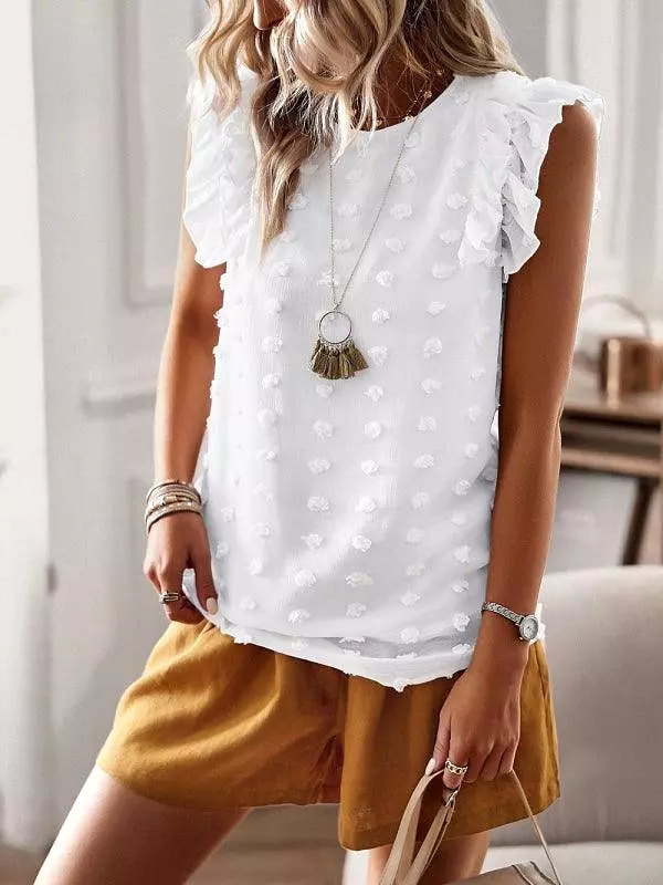 Fashionable Sleeveless Women Top