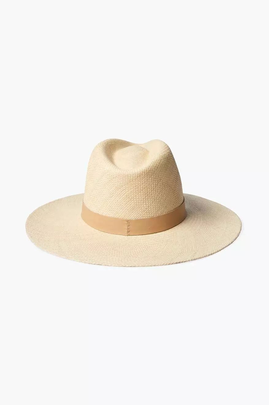 Harper Panama Straw Hat - Catalina Sand