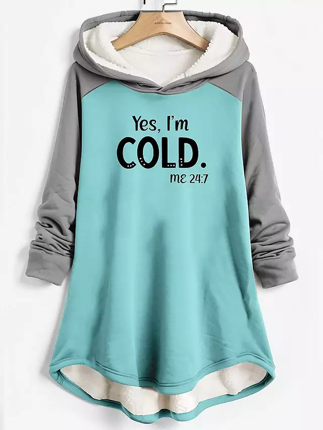 Hooded Fleece Pajama Top for Women with Cozy Comfort