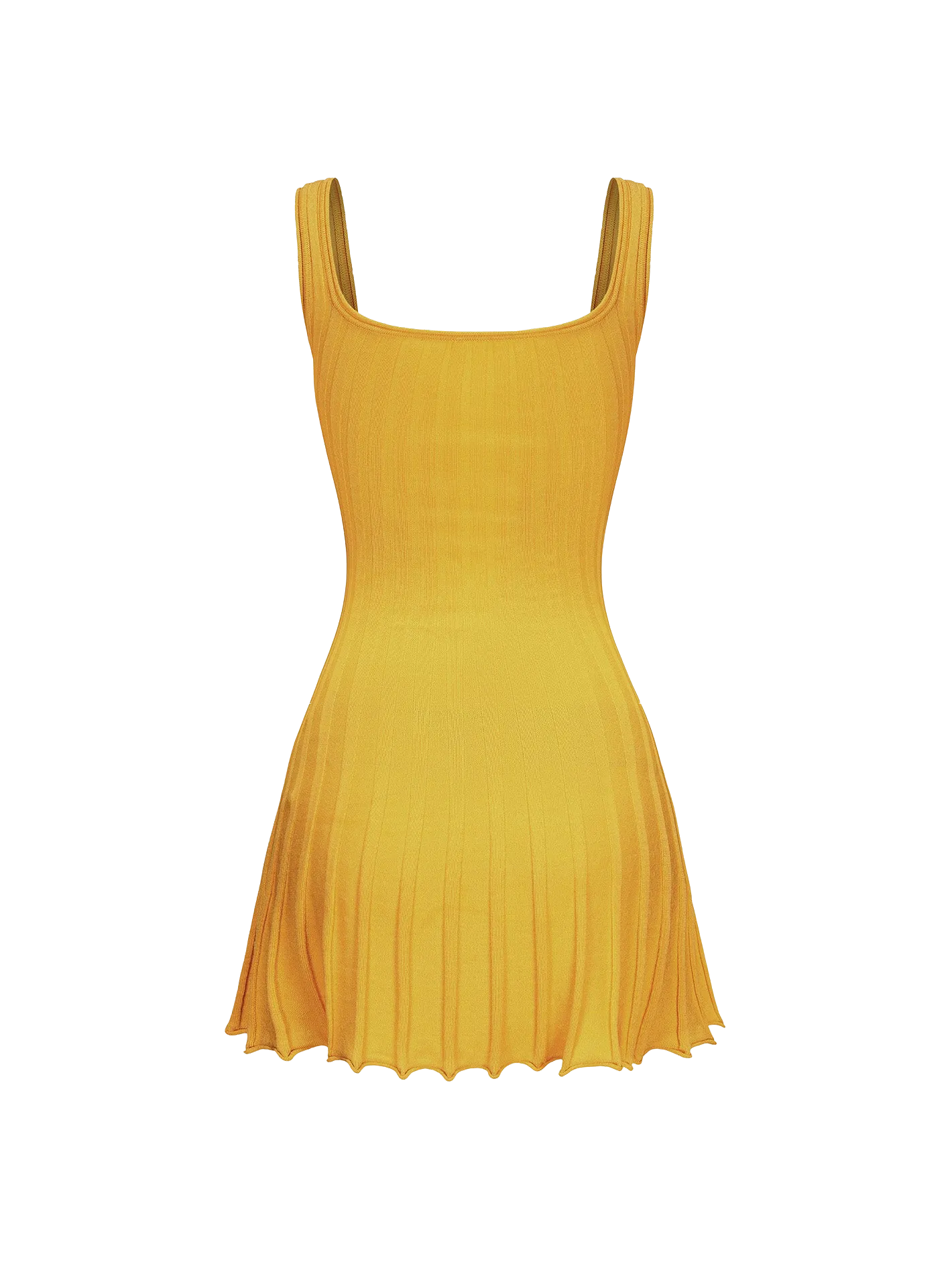 Janelle Knit Dress (Yellow)