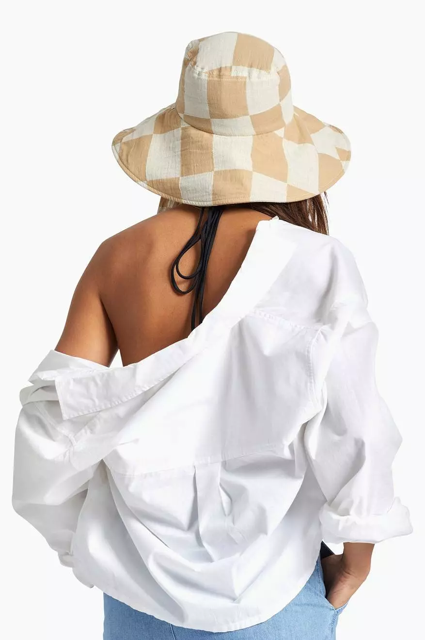 Jasper Packable Bucket Hat - Sand/Whitecap