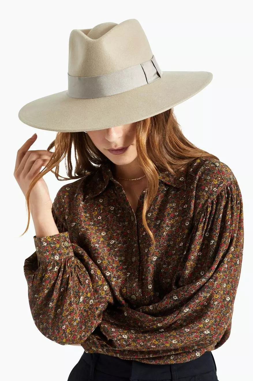 Joanna Felt Hat - Light Fawn