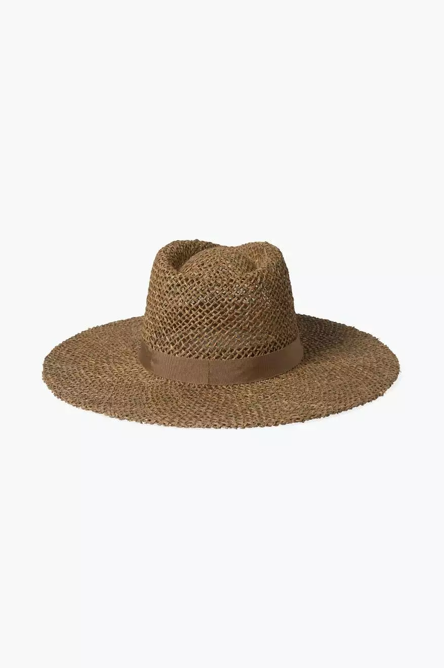 Joanna Hat - Tan/Tan Seagrass