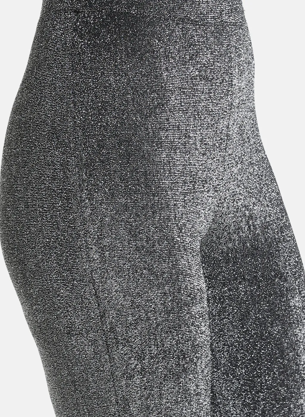 Lurex Knit Flared Trouser