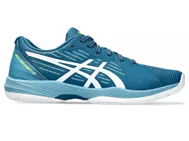 Men's Asics Solution Swift FlyteFoam, Restful Teal/White, 11.5 D Medium