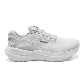 Men's Brooks Glycerin 21, White/White/Grey, 11.5 D Medium