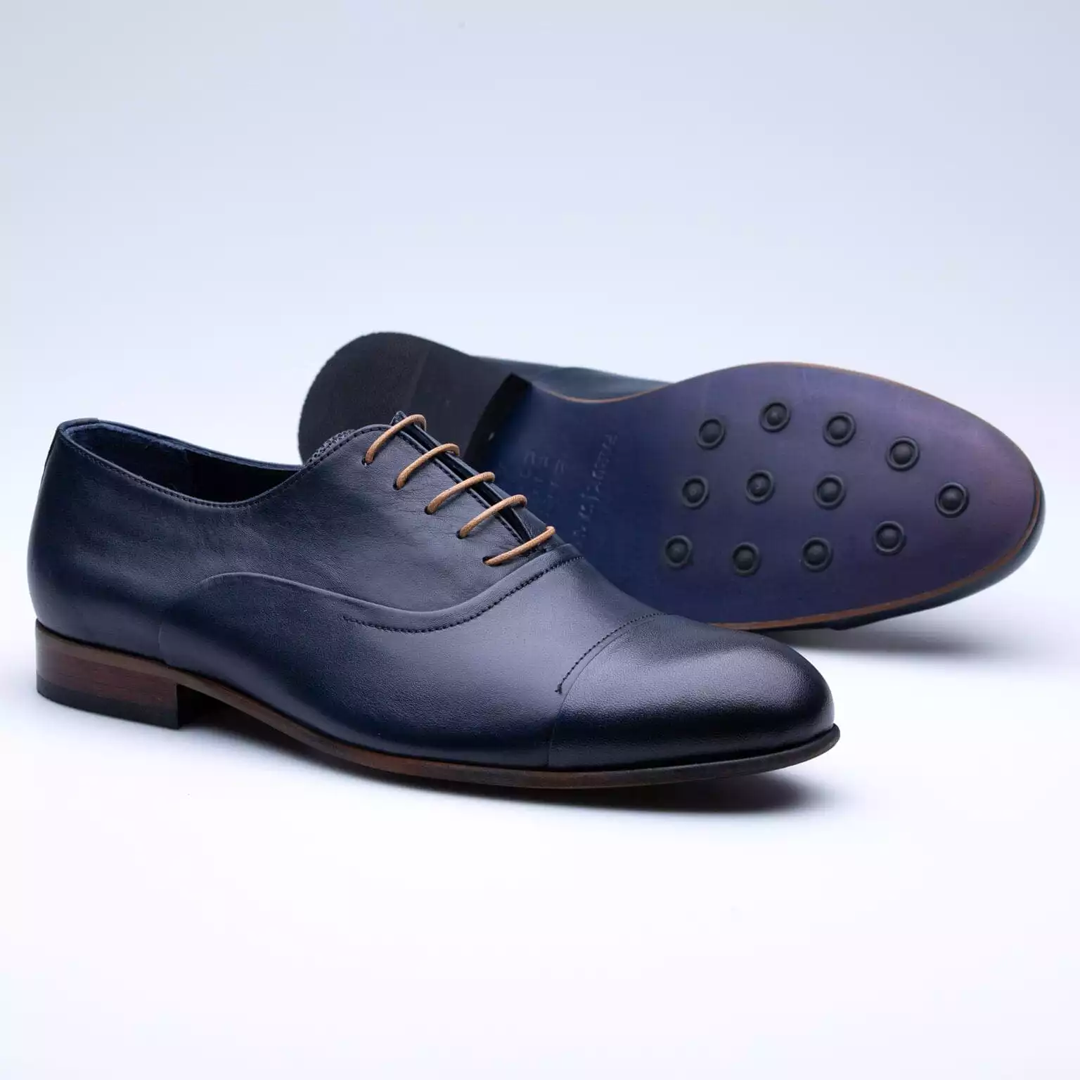 Navy Dapper Classic Shoes