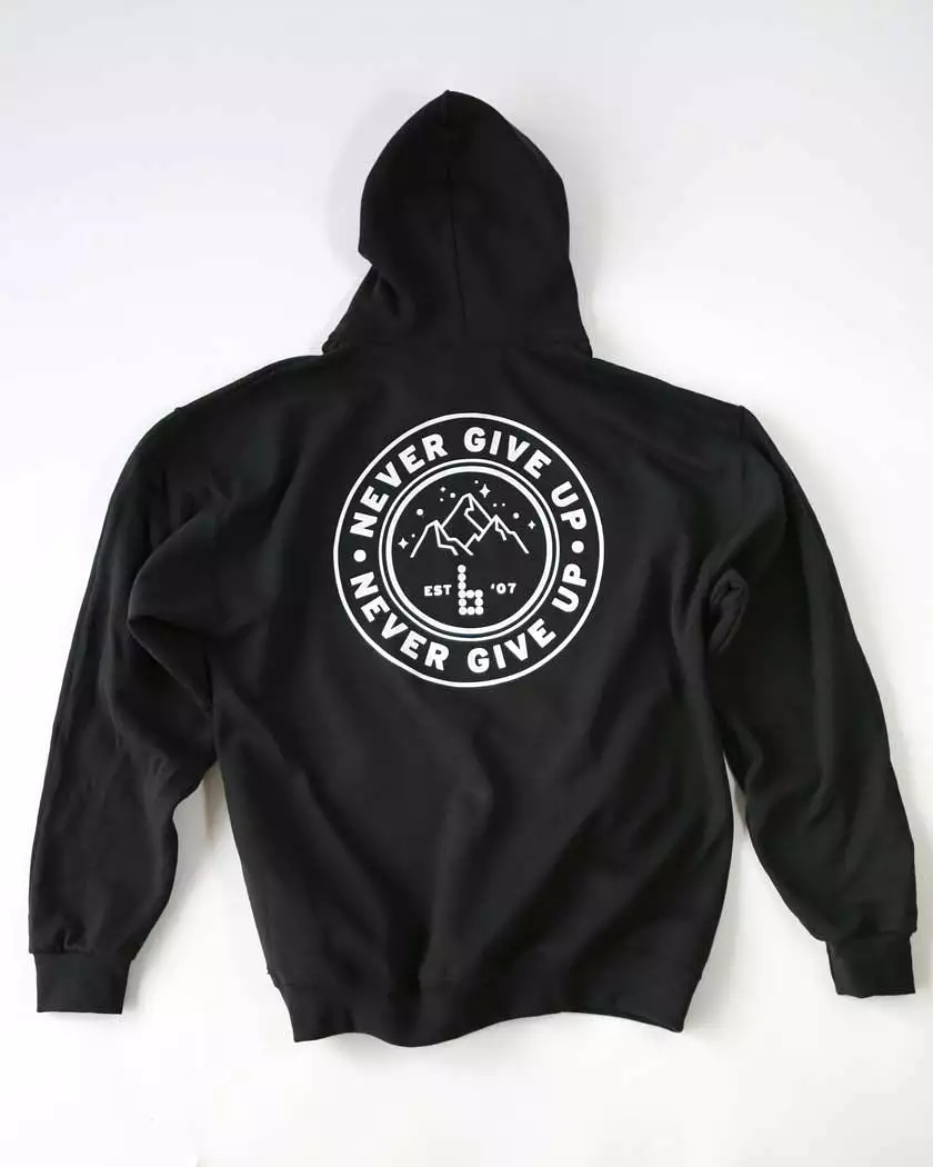 Never Give Up Hoodie