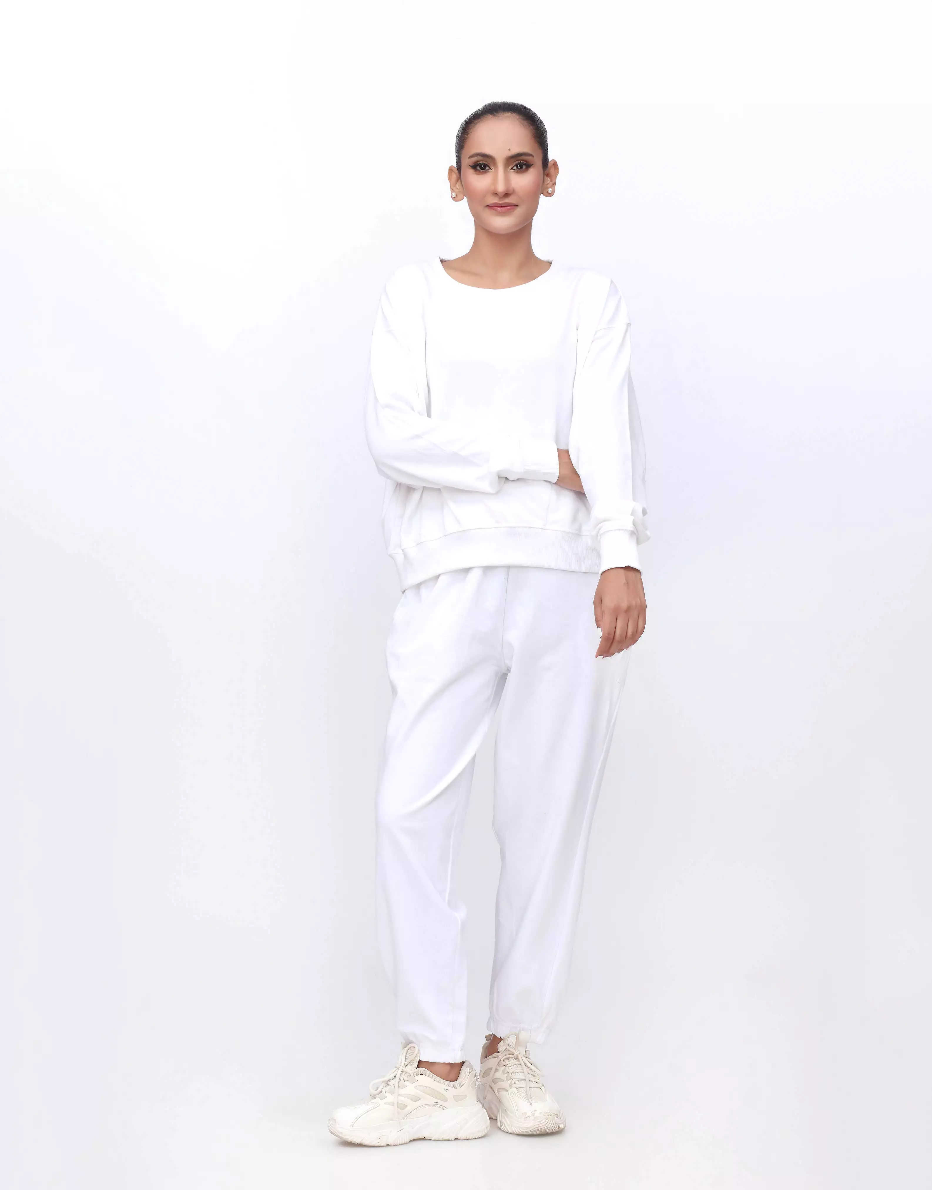 New Look Jogger Trouser-White