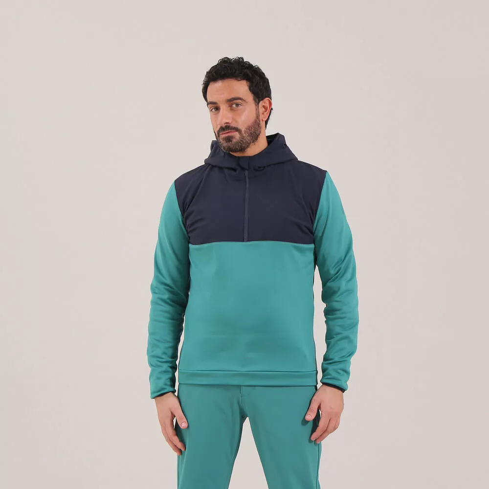 PINTUS | PRO-THERM HOODED QUARTER ZIP