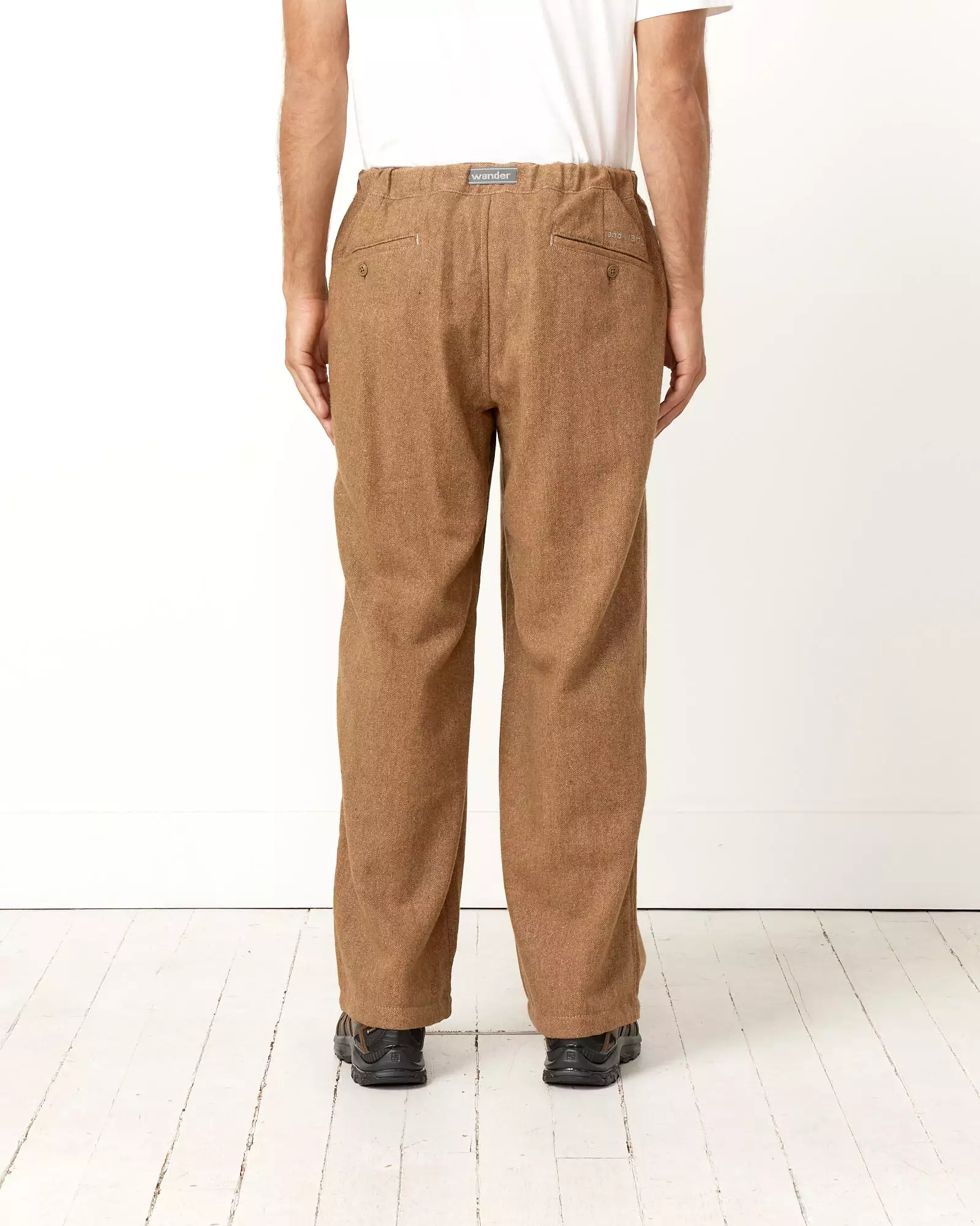 Rewool Tweed Wide Pant