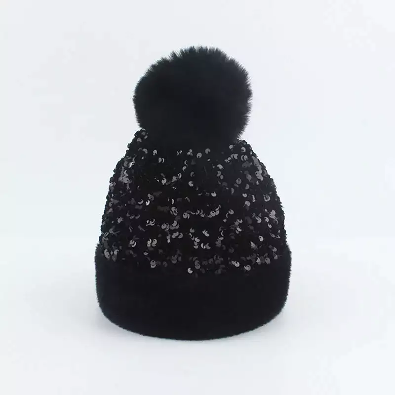 Sequins Beanie Skullies