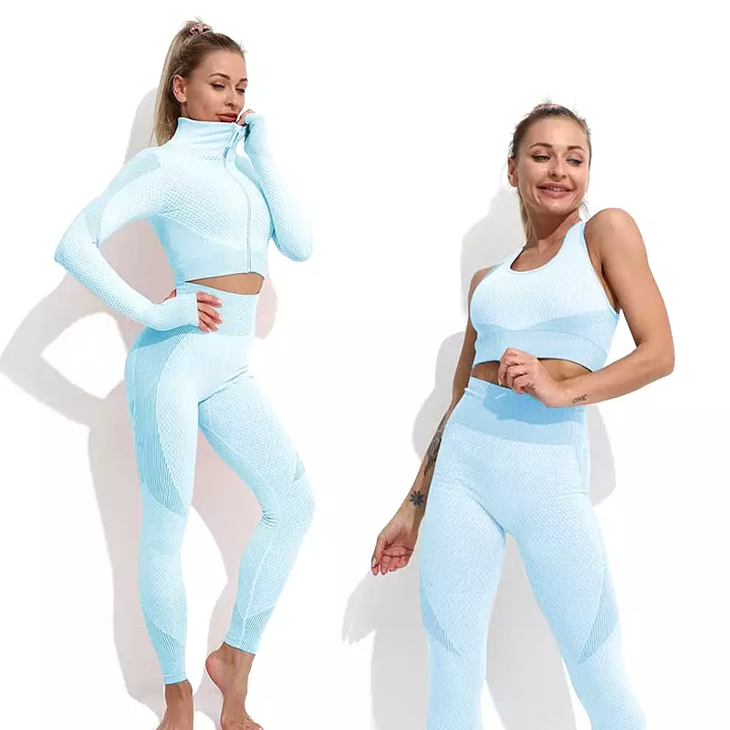 Sport bras top Long sleeve Women Sportswear Suit