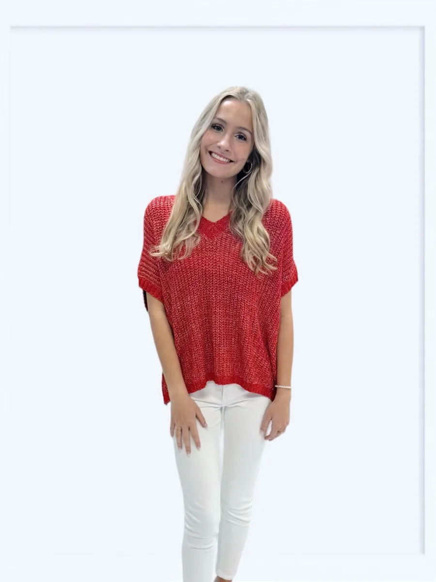 Thick Knit Boxy Top