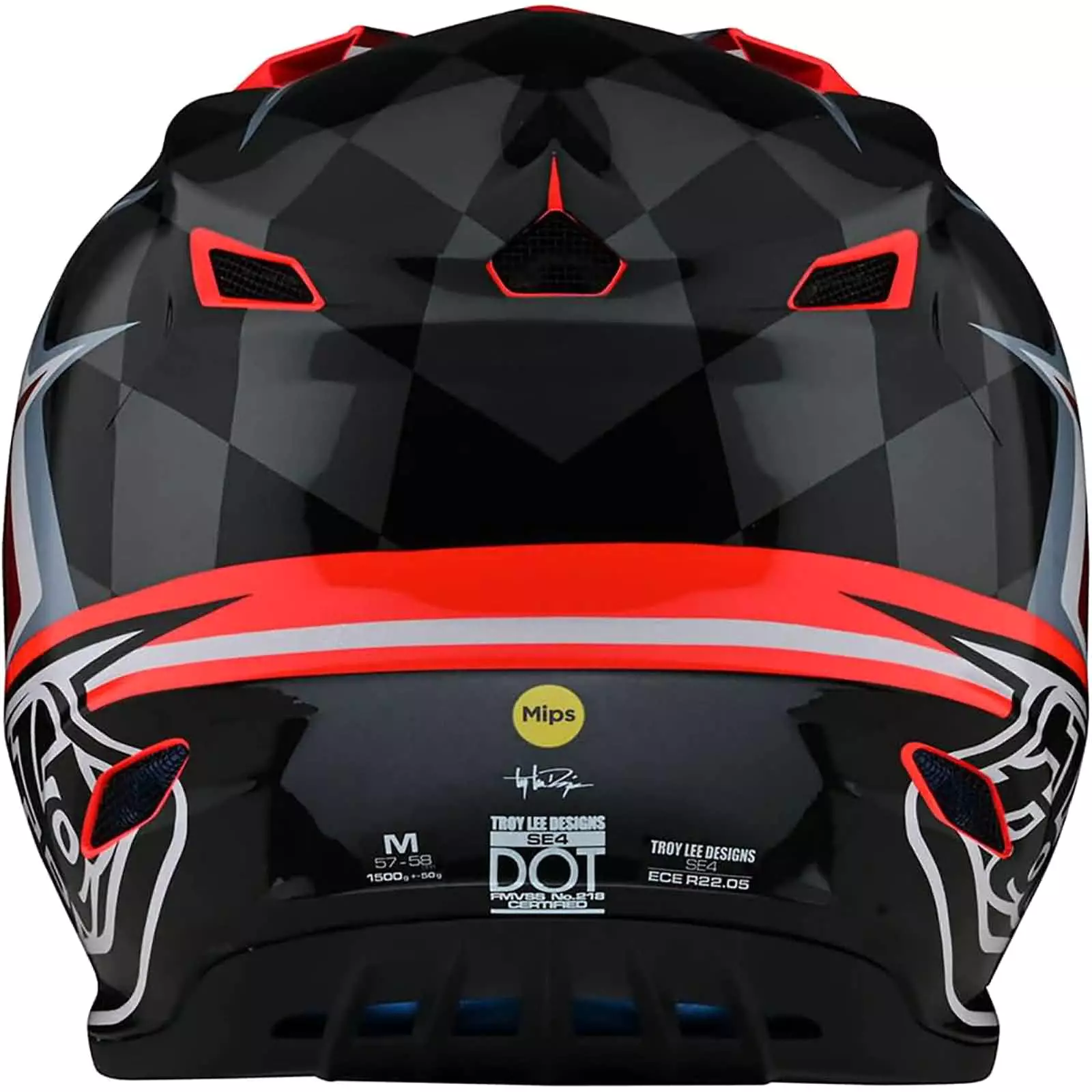 Troy Lee Designs SE4 Polyacrylite Warped MIPS Adult Off-Road Helmets (Brand New)