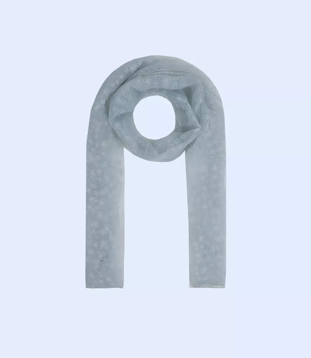 WA0834-LIGHT-BLUE-Scarf For Women