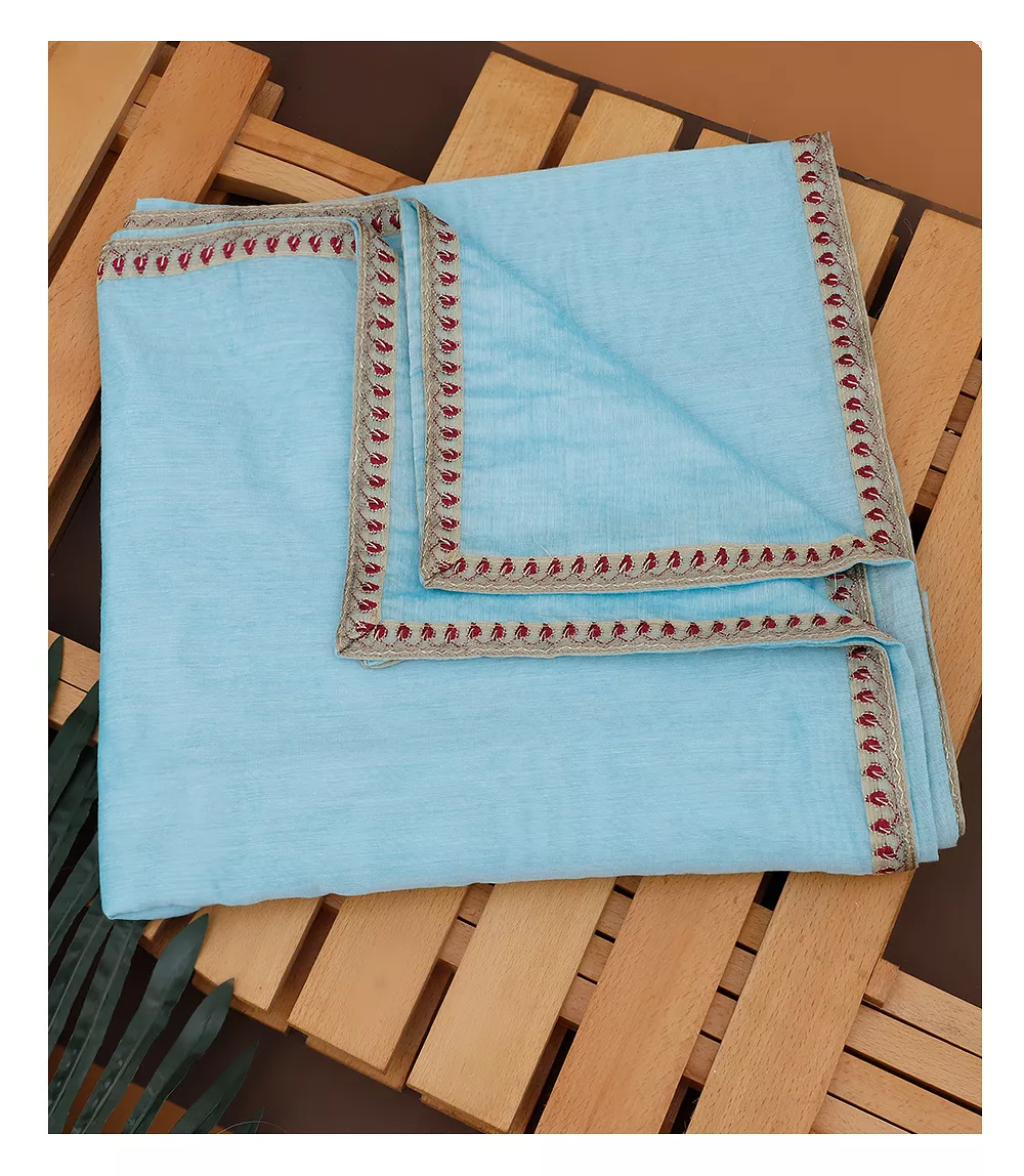 WA1257-LIGHT-BLUE-Scarf For Women