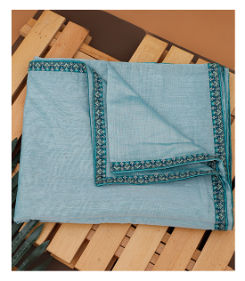 WA1260-LIGHT-BLUE-Scarf For Women