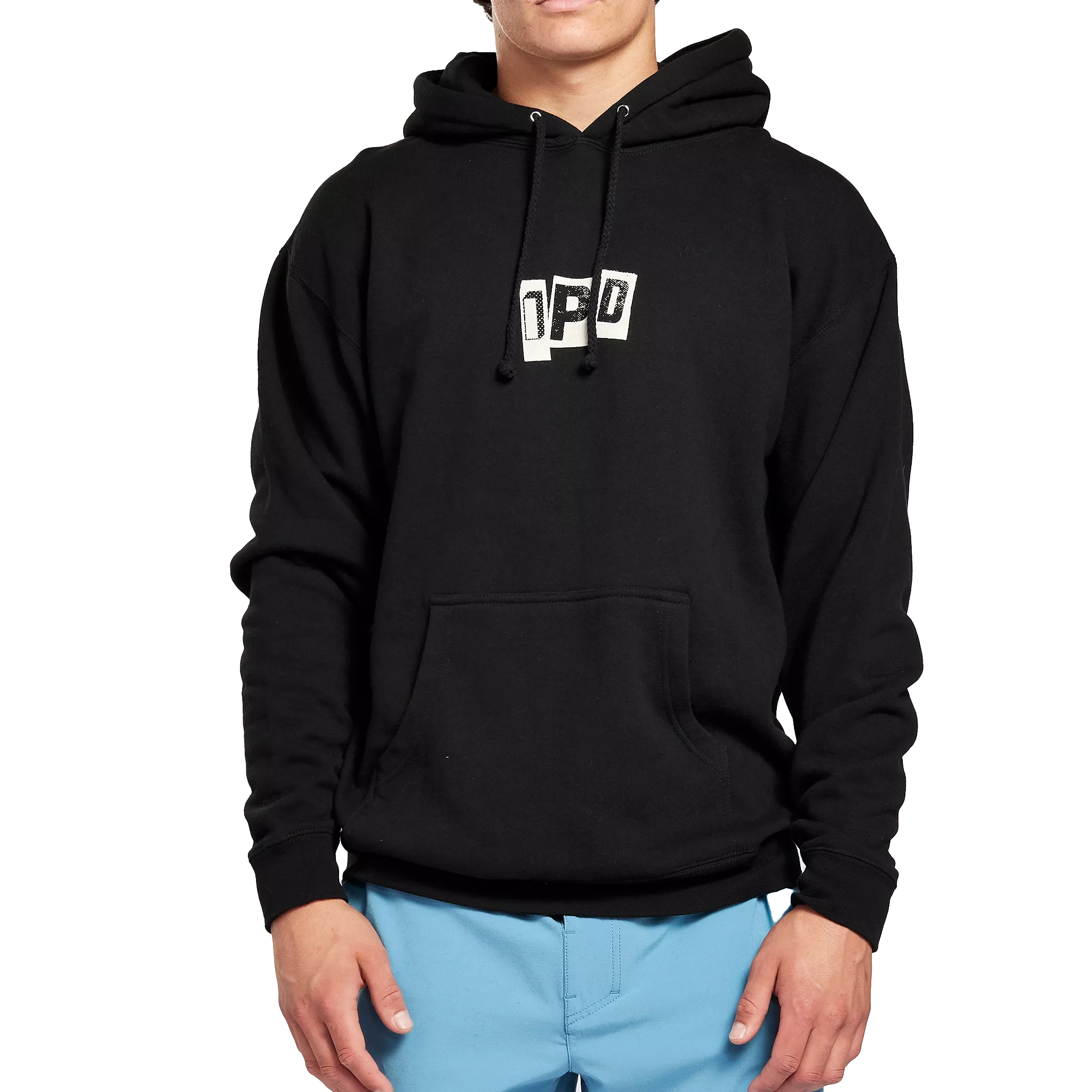 Wedge Pullover Fleece Hoodie