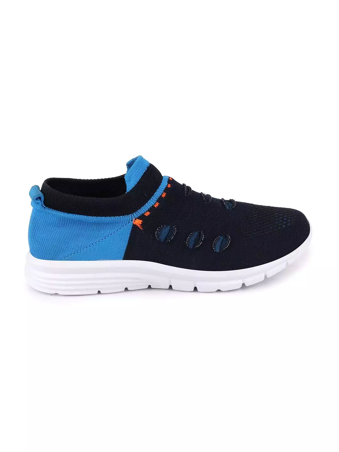 Women Blue Sports Slip-On Walking Shoes