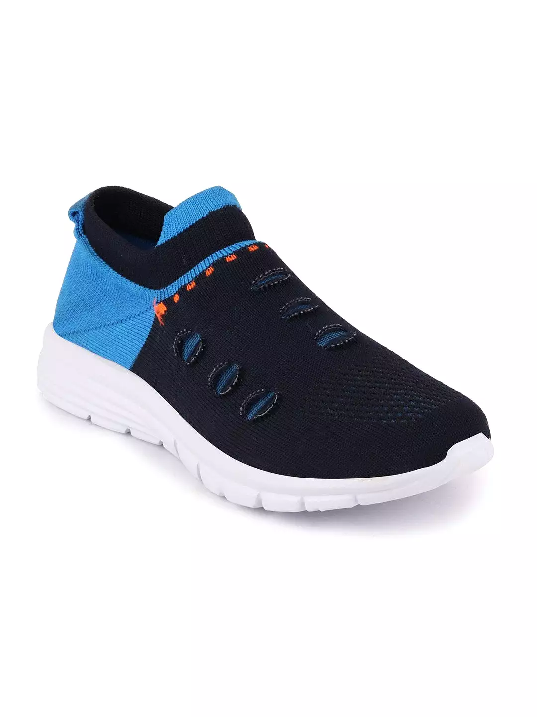 Women Blue Sports Slip-On Walking Shoes