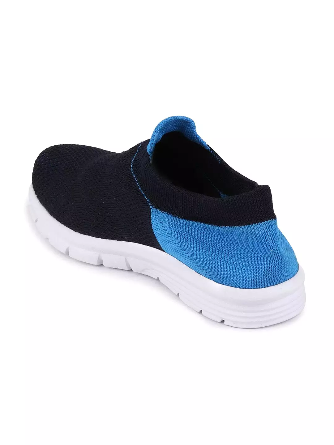 Women Blue Sports Slip-On Walking Shoes