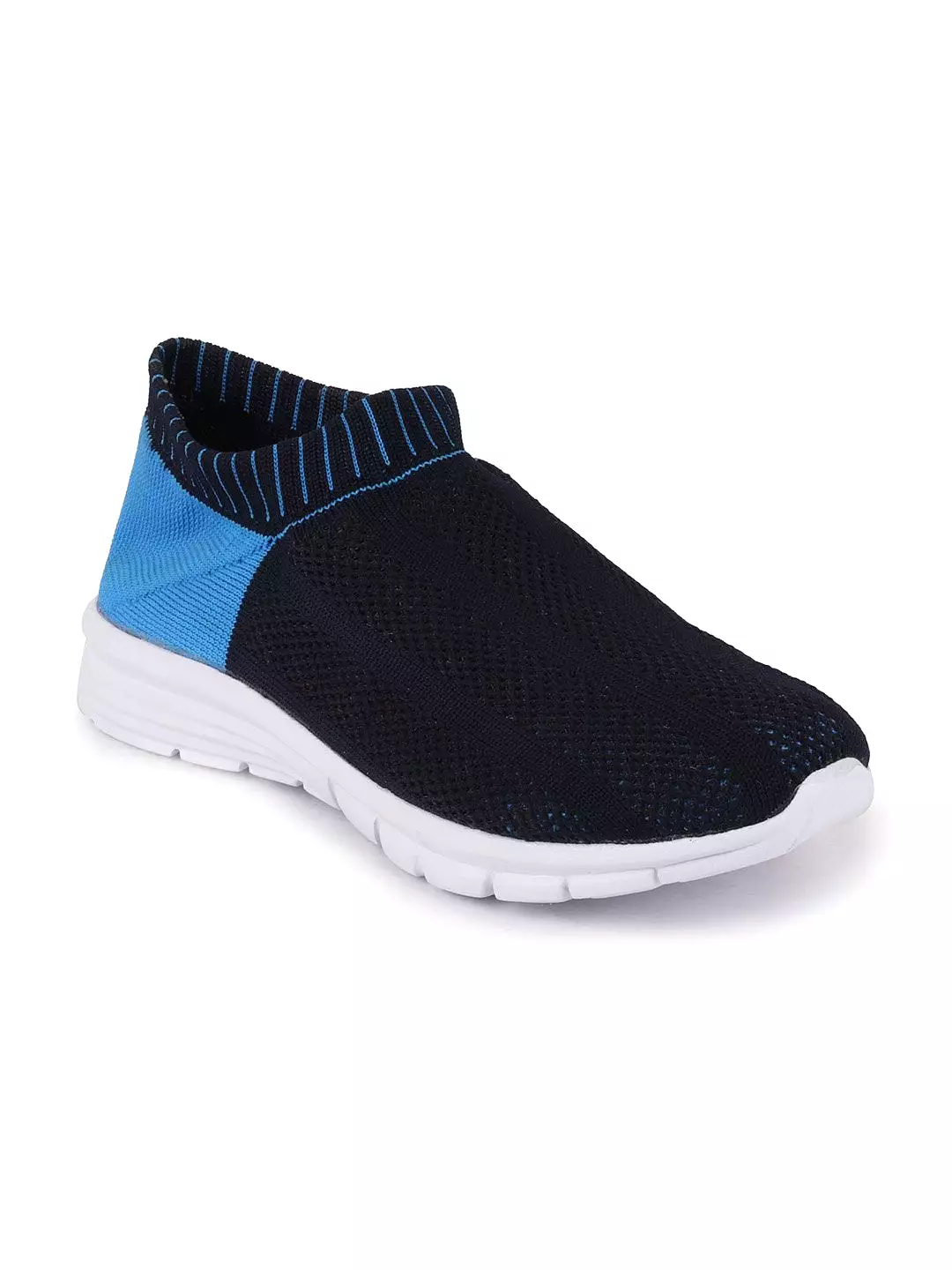 Women Blue Sports Slip-On Walking Shoes