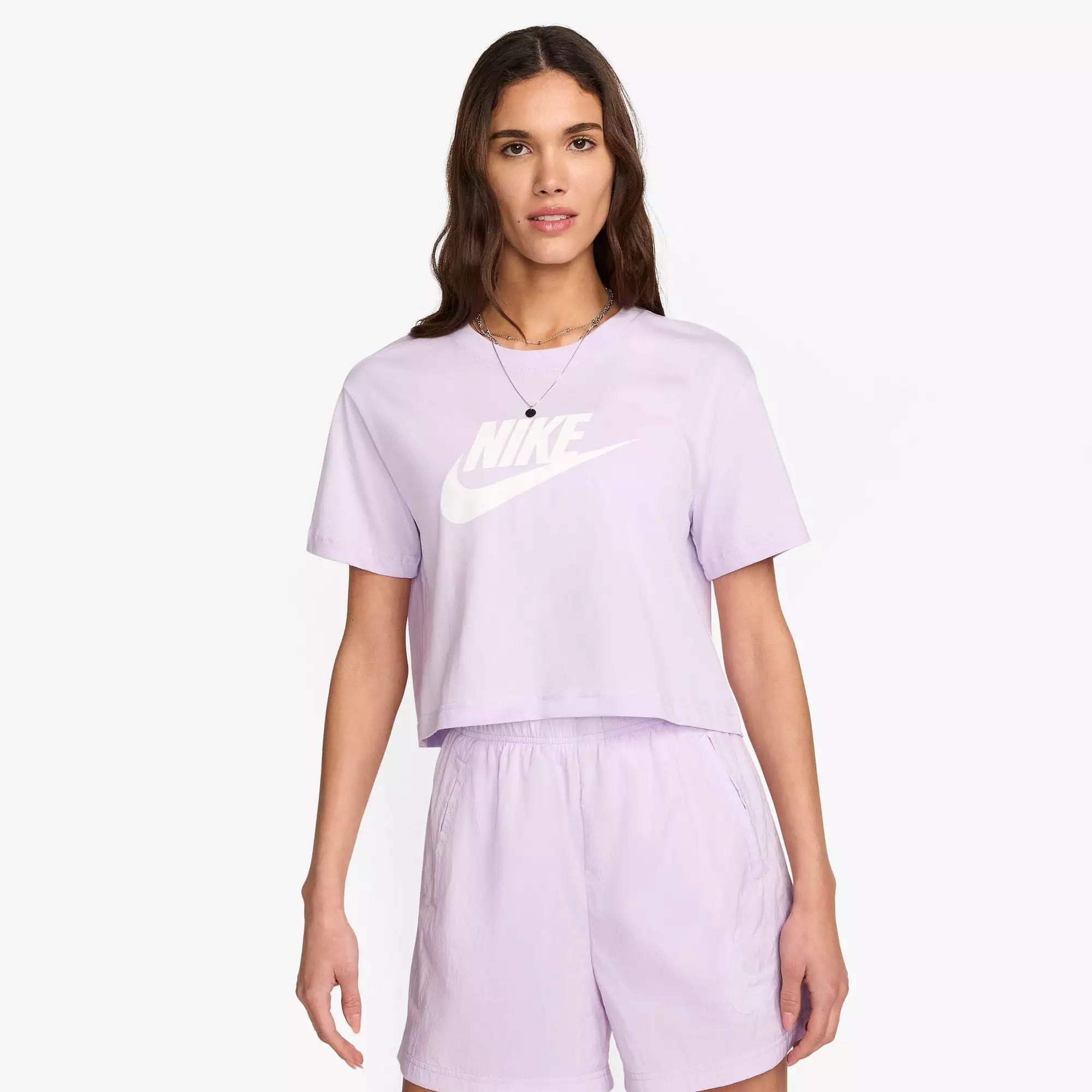 Women's Nike Icon Futura Crop T-Shirt